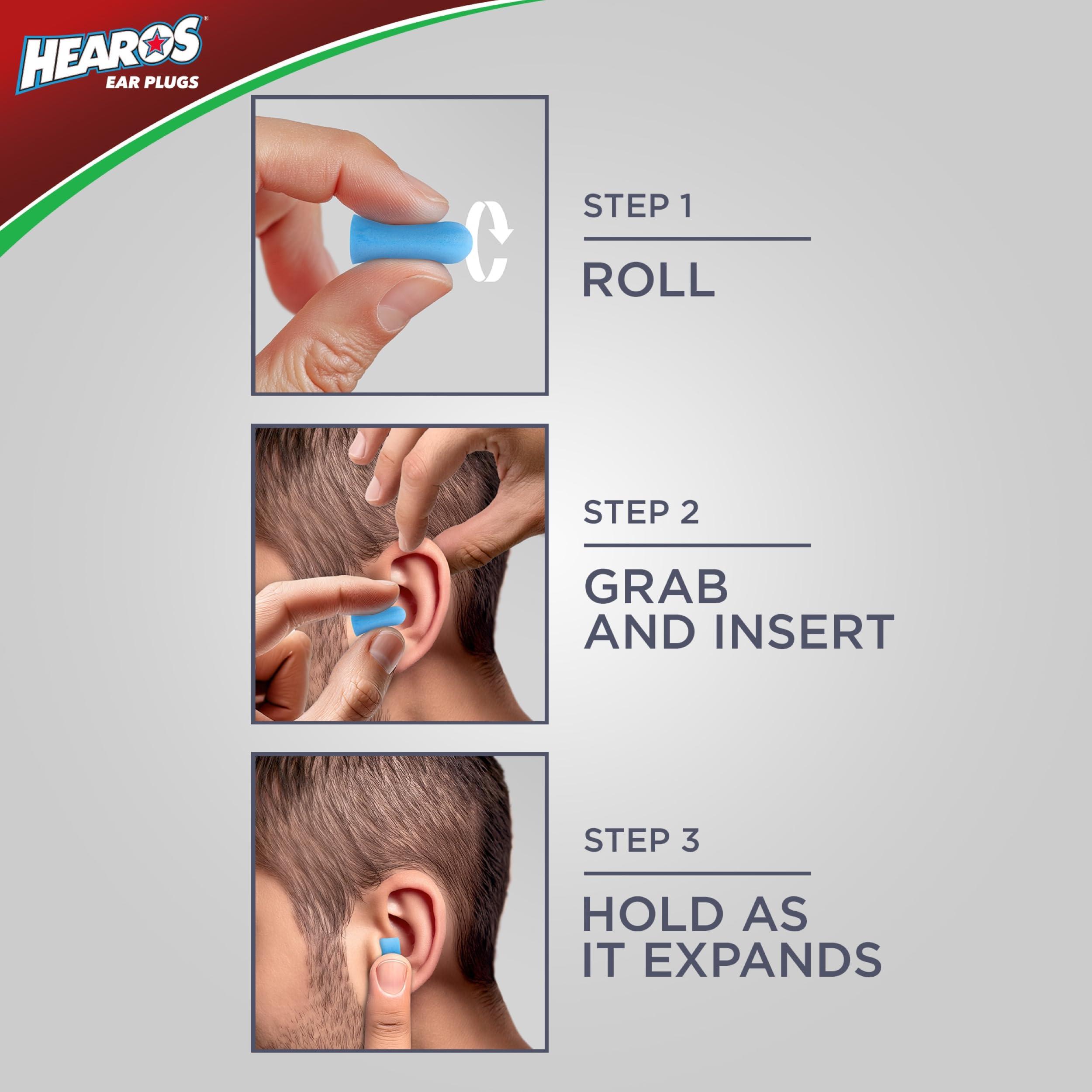 HEAROS Hearos Xtreme Protection Series Ear Plugs 14 Pair