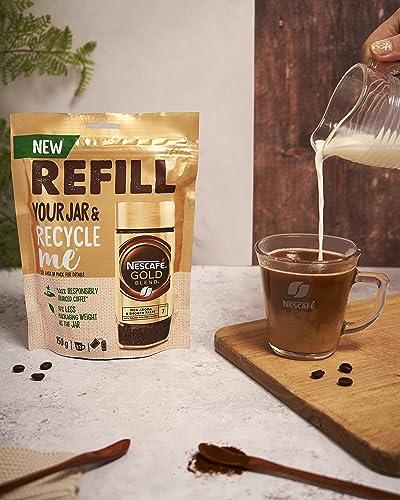 NESCAFÉ Nescafe Gold Blend Instant Coffee, Premium Instant Coffee, Rich Aroma & Smooth Taste Gold Blend Coffee, 100g (Pack of 6)