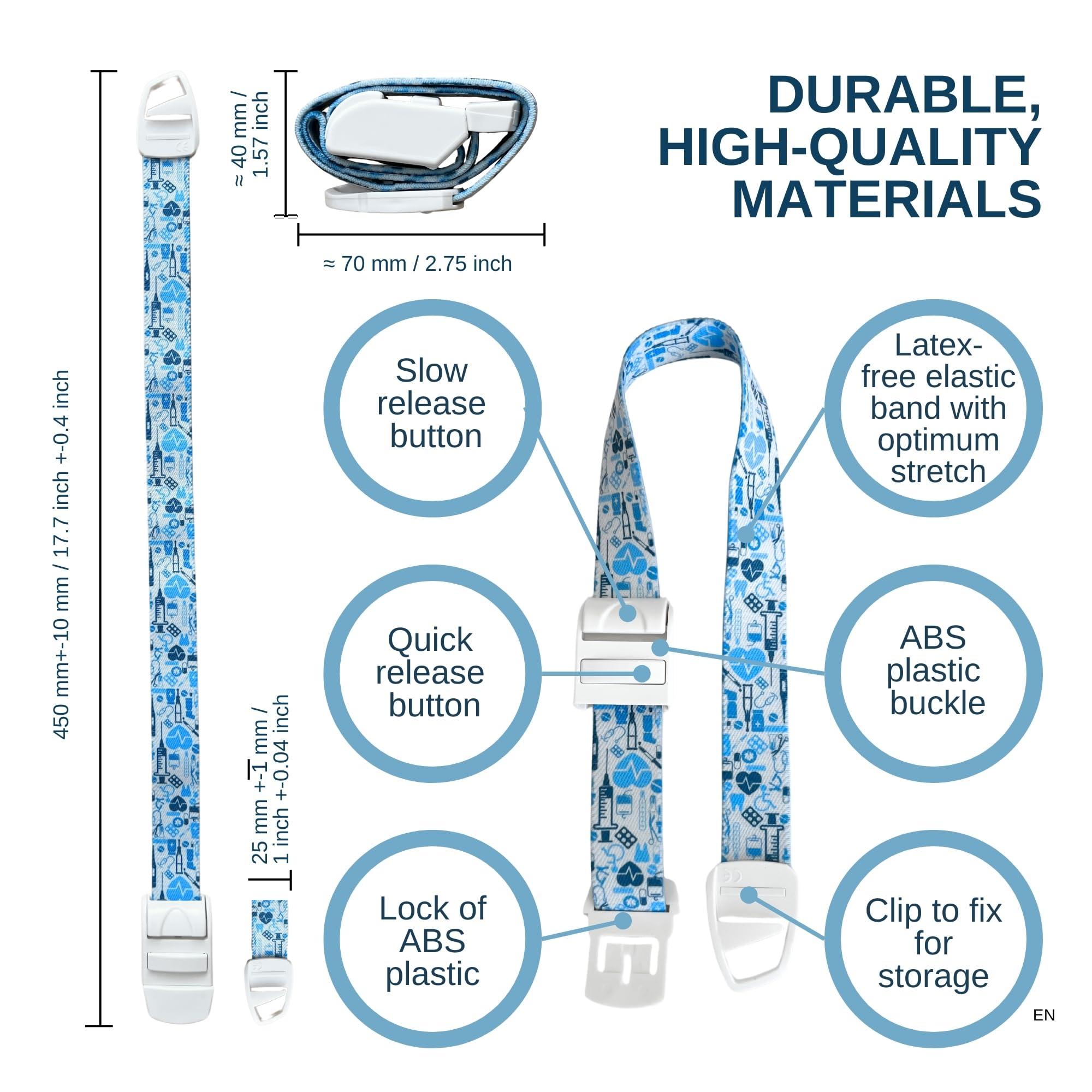 ROLSELEY ROLSELEY Personalized Quick and Slow Release Medical Tourniquet Yellow