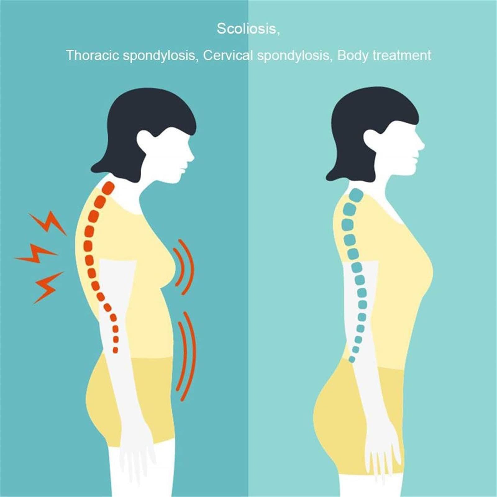 HEAXIY Chiropractic Adjusting Tool, Electric Chiropractic Adjustin Gun with 4 Heads & 3 Level Speed, Spine Activator Massager for Improve Joint Pain