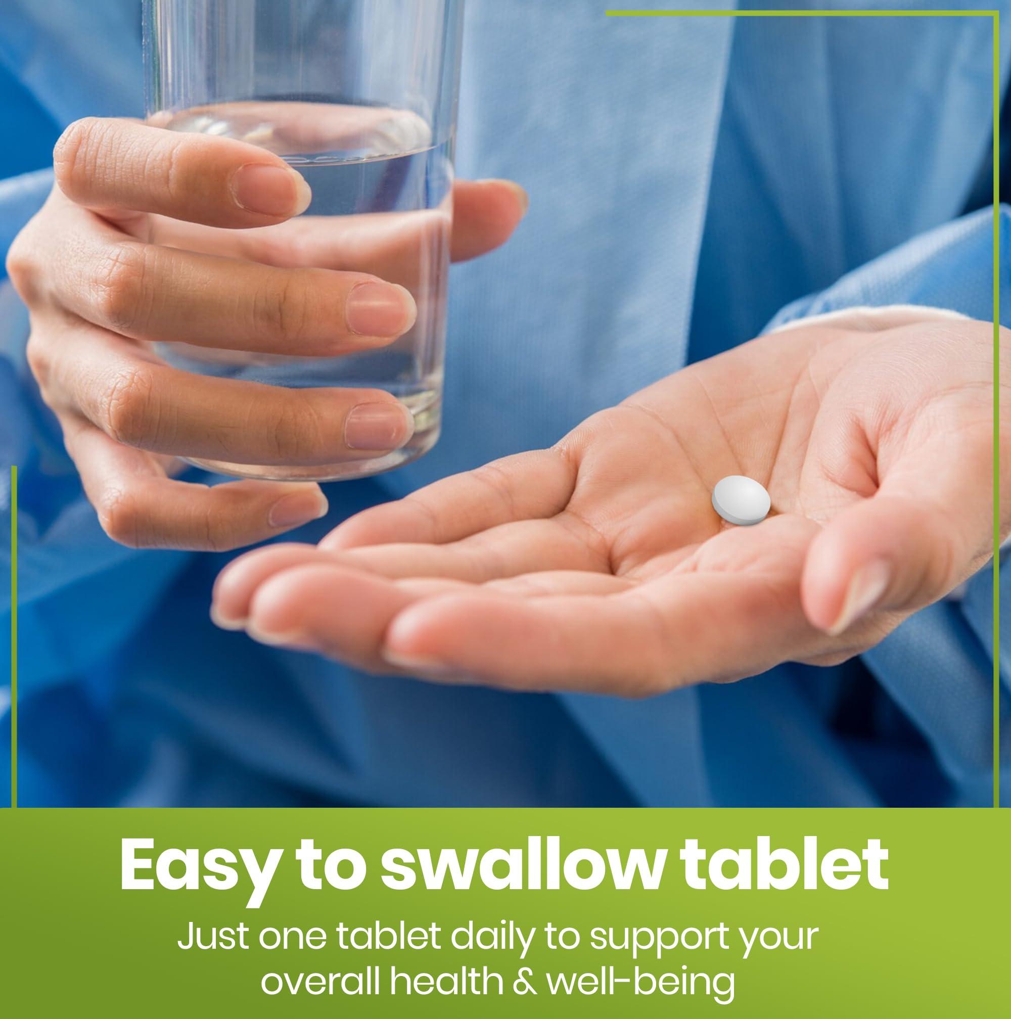 Red Label Health Zinc Magnesium and Vitamin B6 Tablets Supplements for Men & Women, Pack of 120 Tablets (4 Months Supply), High Strength Sleep Aid, Muscle Recovery, Better Sleep, UK