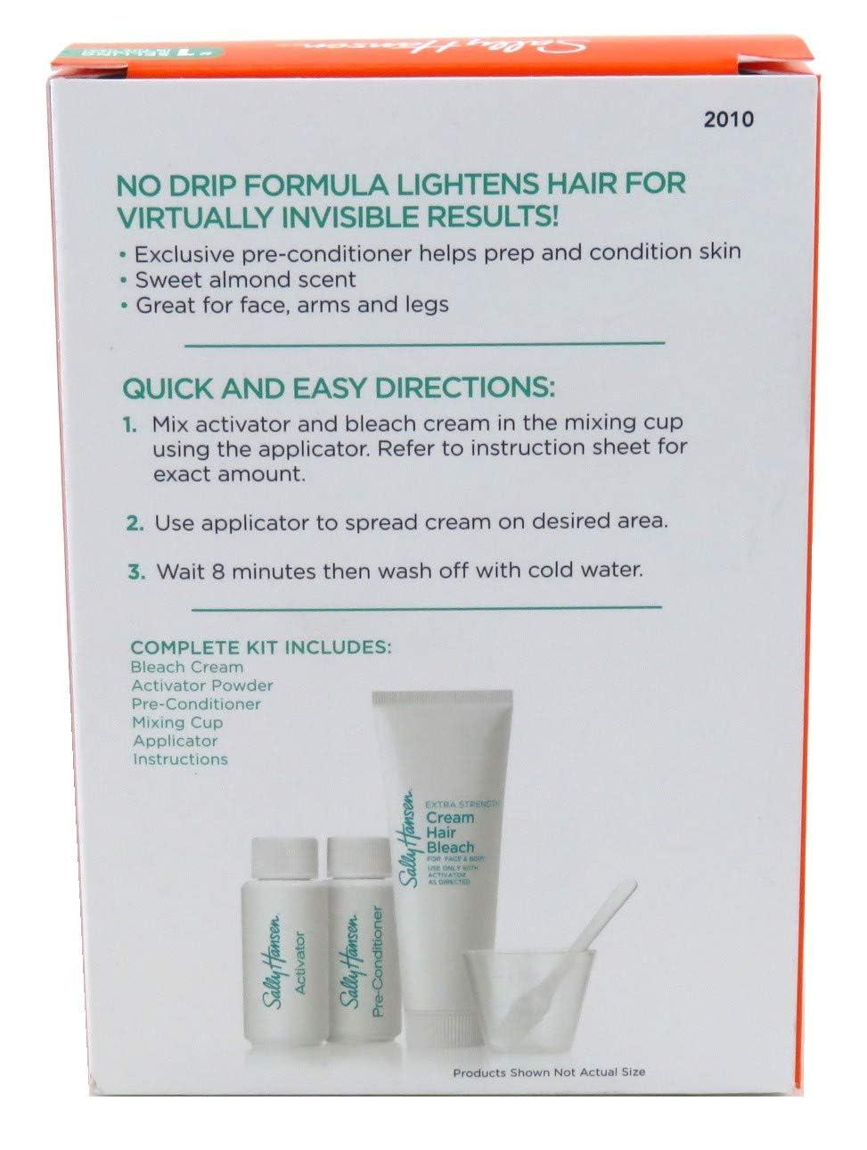 Sally Hansen Sally Hansen Creme Hair Bleach Extra Strength For Face & Body (2 Pack)