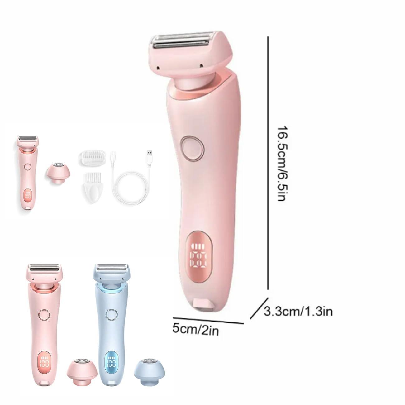 MOHXFE Gleam Pro 3.0 Shaver for Women by Women,Smooth Shave Pro,Electric Shaver for Women,2 in 1 Electric Shaver Razors,Ipx7 Waterproof and Rechargeable,Suitable for Sensitive Areas (1PC-A)