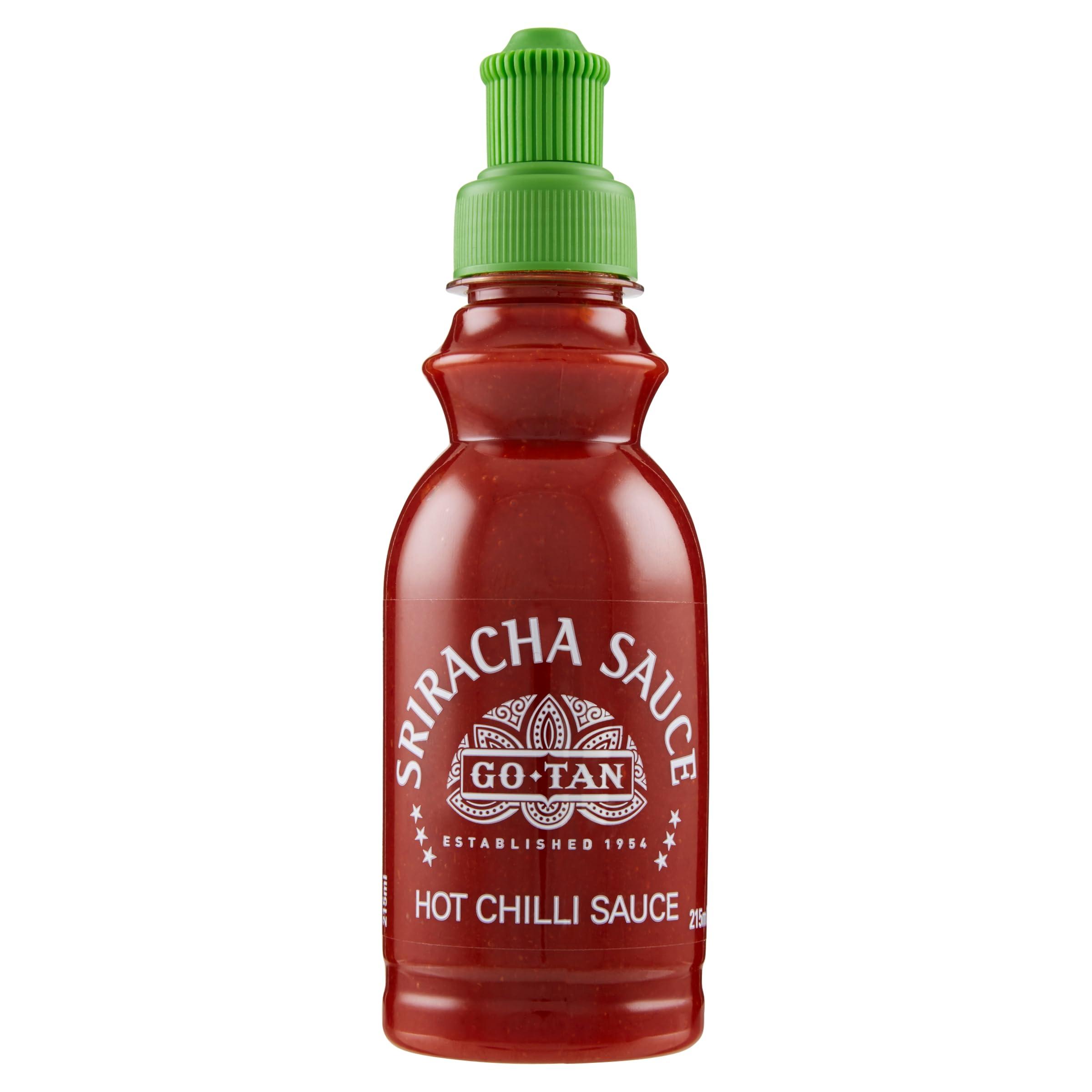 Go-Tan Gotan- Sriracha (hot Chili Sauce) 6x215ml