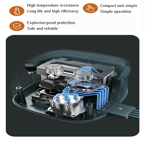 Dremdo Dremdo Electric Leg Air Compression Massager,Foot Massage Machine Portable, 6 Modeslymphatic Massage Machines with 8 Air Cushions,Black