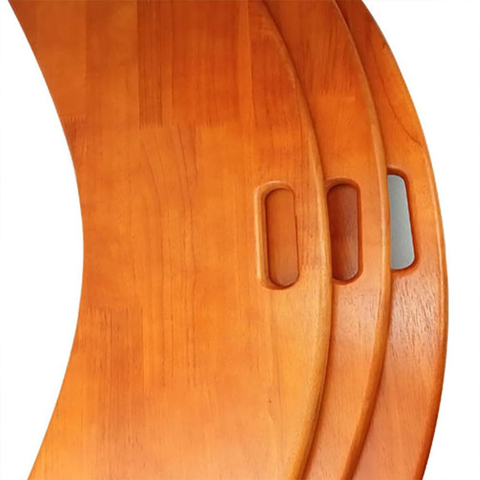 CPTCMYHM Mobility Transfer Board Wooden Curved wooden transfer board Patient Thickened Transfer Board Seated Transfer Board for Wheelchair Transferring Integral Transfer Board for Wheelchair Transfer