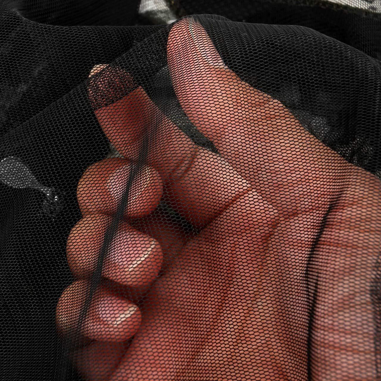 CozyCabin CozyCabin Head Net Hat with Removable Mesh Hidden Netting, Design for Outdoor Fishing Gardening, Digital camouflage, bag size 23 x 9cm