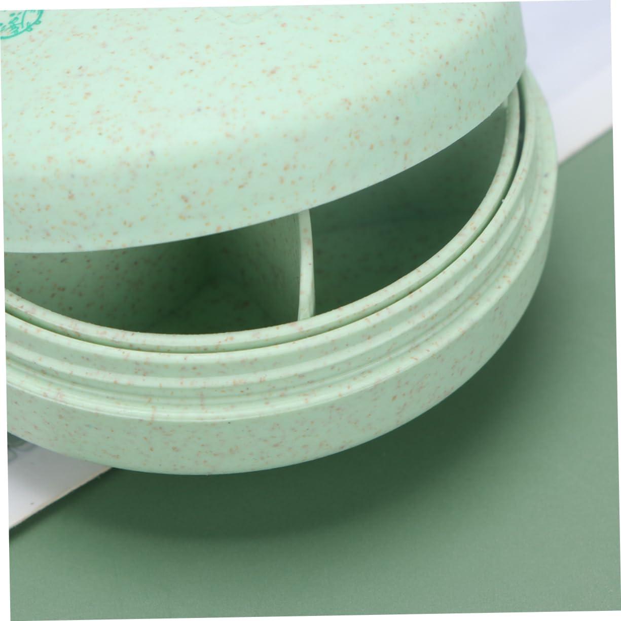 FOMIYES FOMIYES Travel Pill Box Case Compact Storage Holder for Medication Portable Medicine Organizer Durable Material Fit in Backpack or Pockets