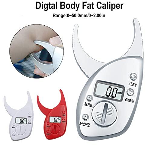 BYYLECL BYYLECL Digital Body Fat Caliper, Skin Muscle Tester Digital Display Lcd Body Fat Caliper Analyzer Fitness Muscle Measure Tool