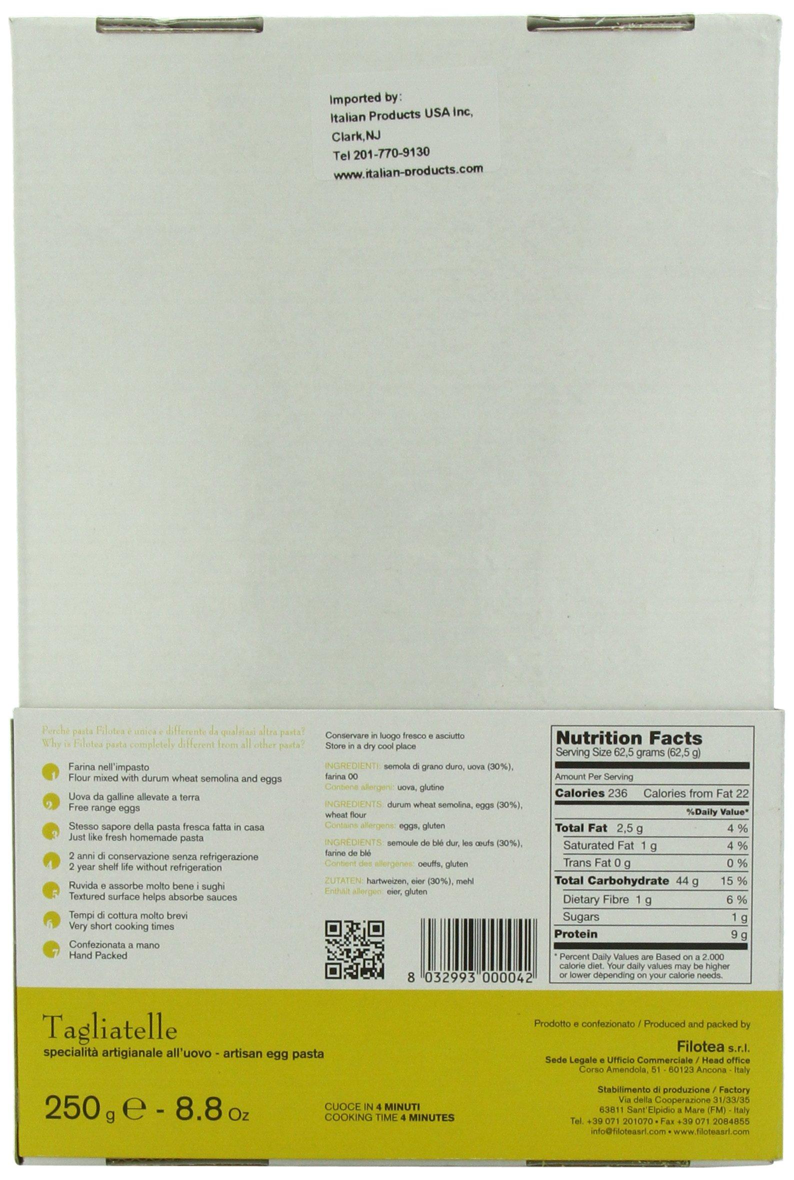 Filotea Filotea Tagliatelle Egg Pasta 250 g