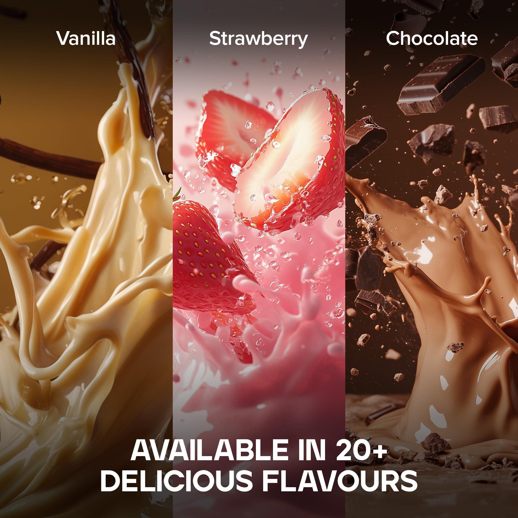 Bulk Bulk Pure Whey Protein Powder | Speculoos | 22g Protein and 5g BCAAs per Scoop | Whey Concentrate Shake | Low Sugar | Supports Muscle Growth and Repair | Smooth Mixing | Vegetarian | 1kg