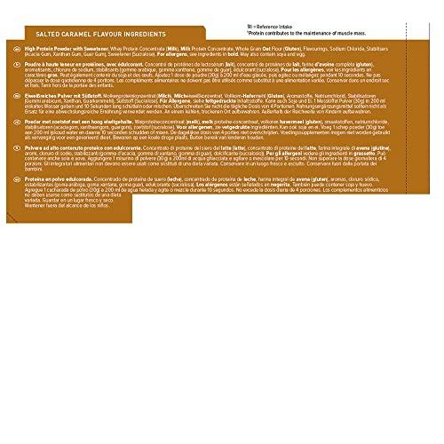 PhD Nutrition Phd Smart Protein, Versatile Shake, Ideal for Shakes, Baking and Deserts, Salted Caramel Flavour, 17 Servings per 510 g Bag