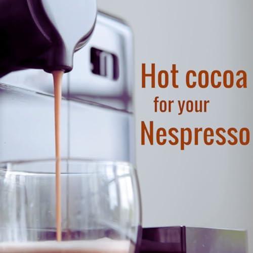 Real Coffee RICH & CREAMY Hot Chocolate Pods | Compatible with Nespresso | 40 Dark Chocolate Alu capsules | Perfect for a delicious Caf Mocha or the kids