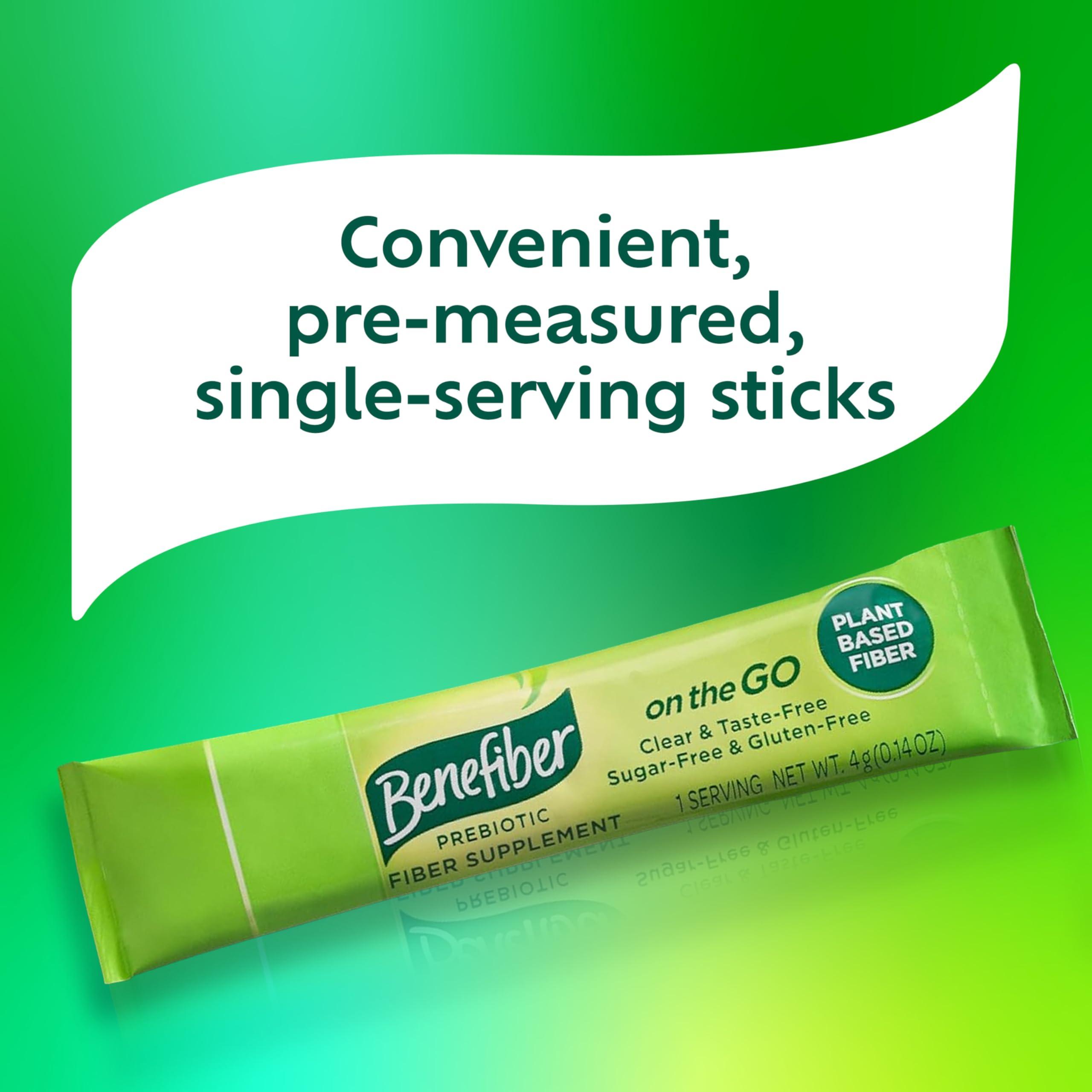 Benefiber Benefiber 302805 Fiber Supplement Powder Stick Packs for Digestive Health, 28 Sticks, 3.92 Ounces