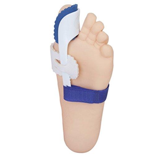 Pedimend Hallux Valgus A Pair of Big Toe Bunion Straighteners Night Splint Pad Correctors PEDIMEND - Foot Central Arch State Stable - Toe Straightener for Hallux Valgus, Hammer Toe Pain Relief with 2 PCS