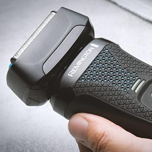 Remington Remington F6 Aqua Men\'s Electric Shaver (Cordless, Wet & Dry, 100% Waterproof, Foil Shaver, Pop-up Detail Trimmer, USB Charging, 60-Minute Usage, 90-Minute Charge with 5-Min Quick Charge) F6000