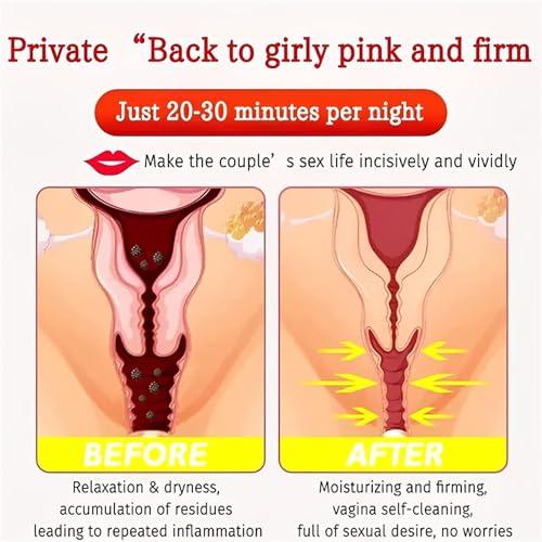 KeyoGoS Aafq Natural Repair Capsules,Aafq Capsules for Women, Aafq Detox Repair, Itch Detox Slimming Products, Natural Detox Viginal Gel, Revert to Tight and Tender State (4 Bags)