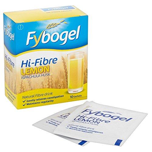Fybogel Fybogel Natural Hi-Fibre Lemon Fibre Drink Sachets - Pack of 20