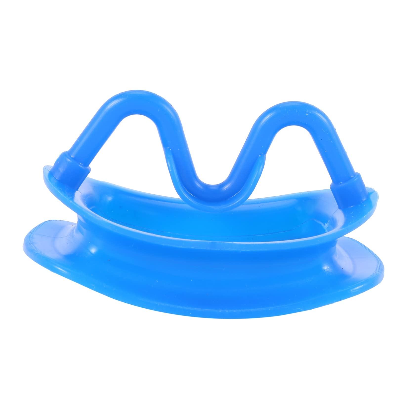 Energetic Blue 1 Piece Soft Silicone Intra- Lip Dental Spreader Mouth Opener Cheek Expander Orthodontics