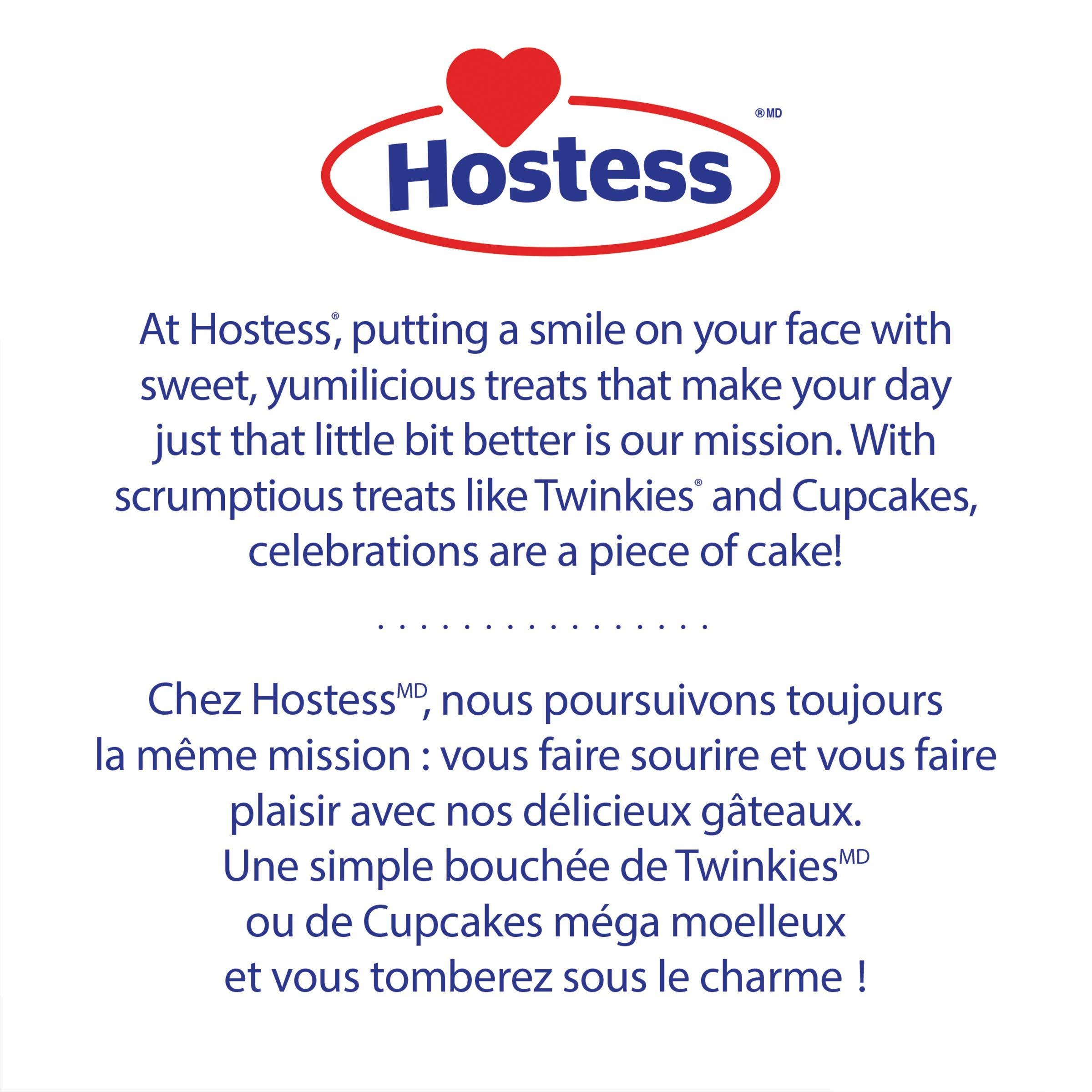 Hostess Hostess Twinkies Cakes with Creamy Filling, Cake Snacks, Contains 6 cakes (Individually Wrapped)
