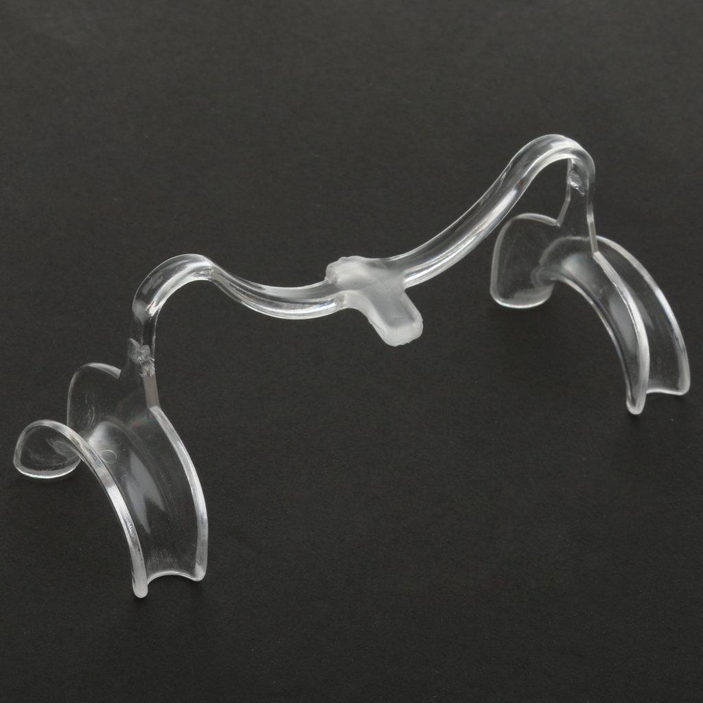 Tiuimk Tiuimk Transparent U-Shaped Dental Cheek Retractor - Medium Size for Clear Oral View