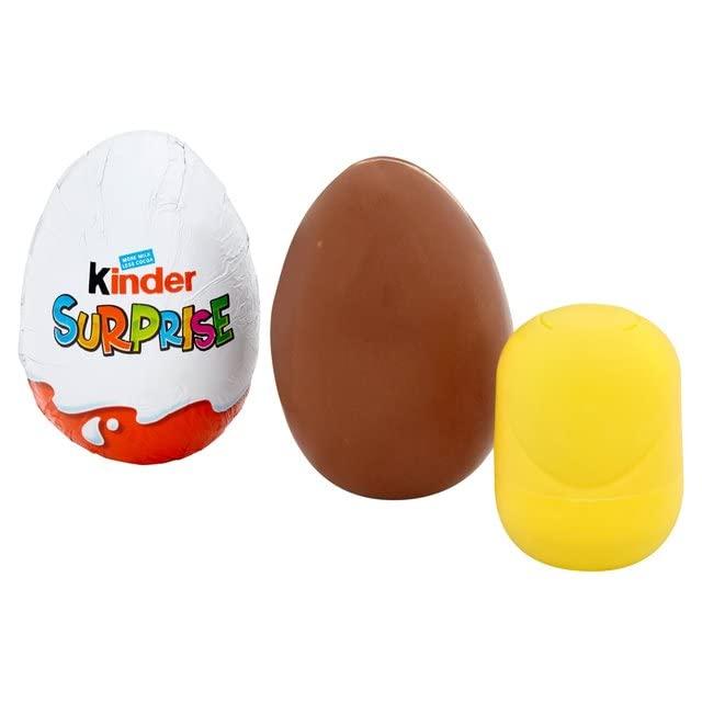 vapewaves vapewaves Surprise Chocolate Egg For Kids Chocolate Best Gift Toys, 20g Chocolate Eggs With Surprise Toy For Boys & Girls, Treat For kids & Family X 12 Eggs, 12.0 count