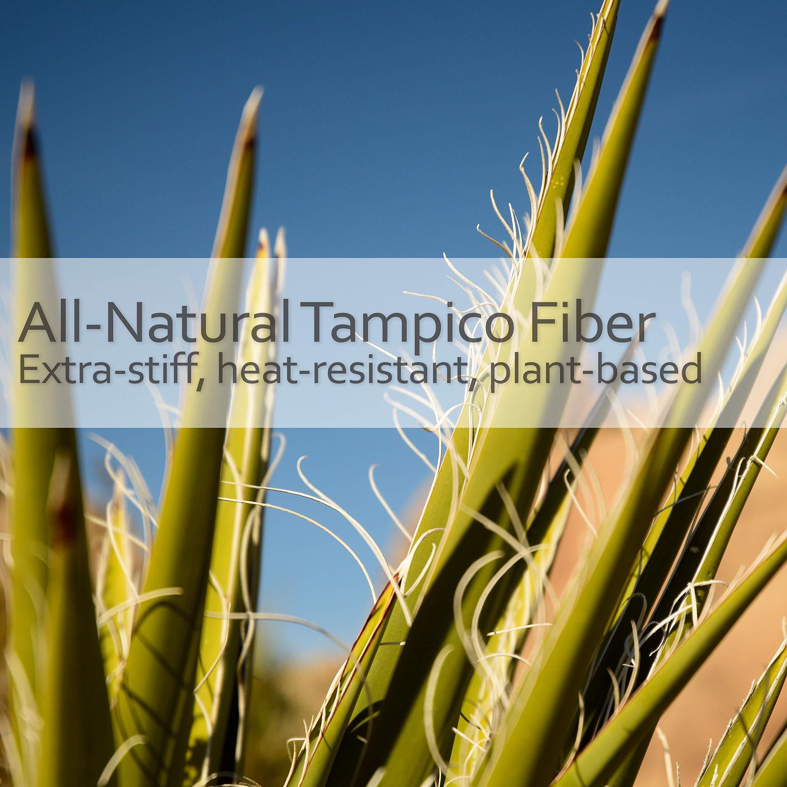 Redecker Bürstenhaus Redecker Large Dish Brush with Hard Bristles, 7.5Inch Long Handle