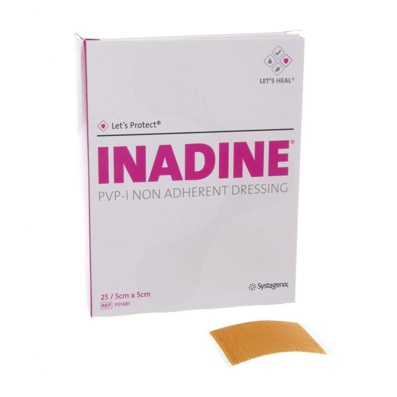 Inadine Inadine 5cm x 5cm (x25)