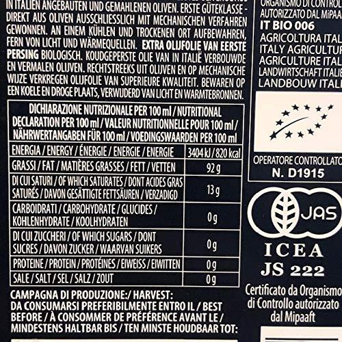 Manfredi Barbera Gift Box Extra Virgin Olive Oil \"I TRE Lorenzo\" Barbera 500 ml x 3