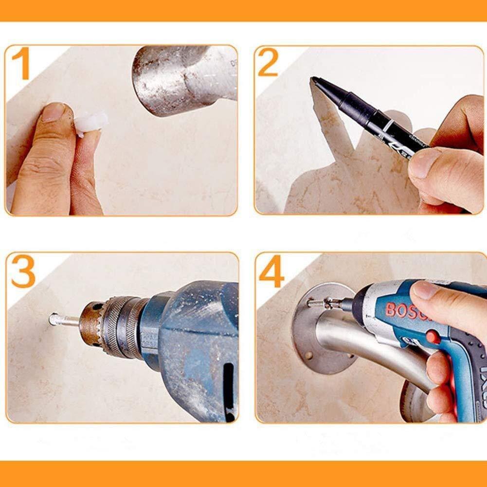 CQLXZ Handrails Disabled Grab Rails,Grab Bars,Bathroom support Handrail AntiSlip Wall Mount Stainless Grab Rails for Bathtub,Toilet,Kitch, Stairway Handrail Fit Disab