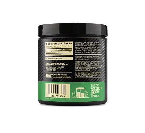 Optimum Nutrition Optimum Nutrition Micronized Creatine Powder 300 g
