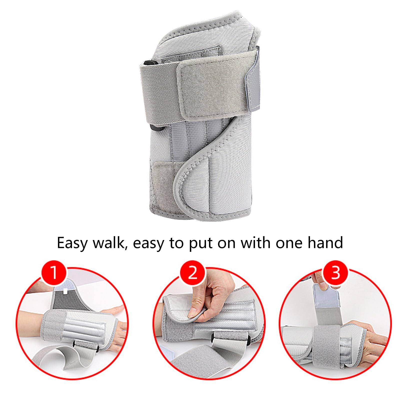 Paopaoldm Carpal Tunnel Hand Wrist Brace Support With Strap & Splint Stabilizers Helps Relieve Tendinitis Carpal Tunnel Hand Carpal Tunnel Wrist Brace Support With Straps & Splint Stabilizers Helps Carpal