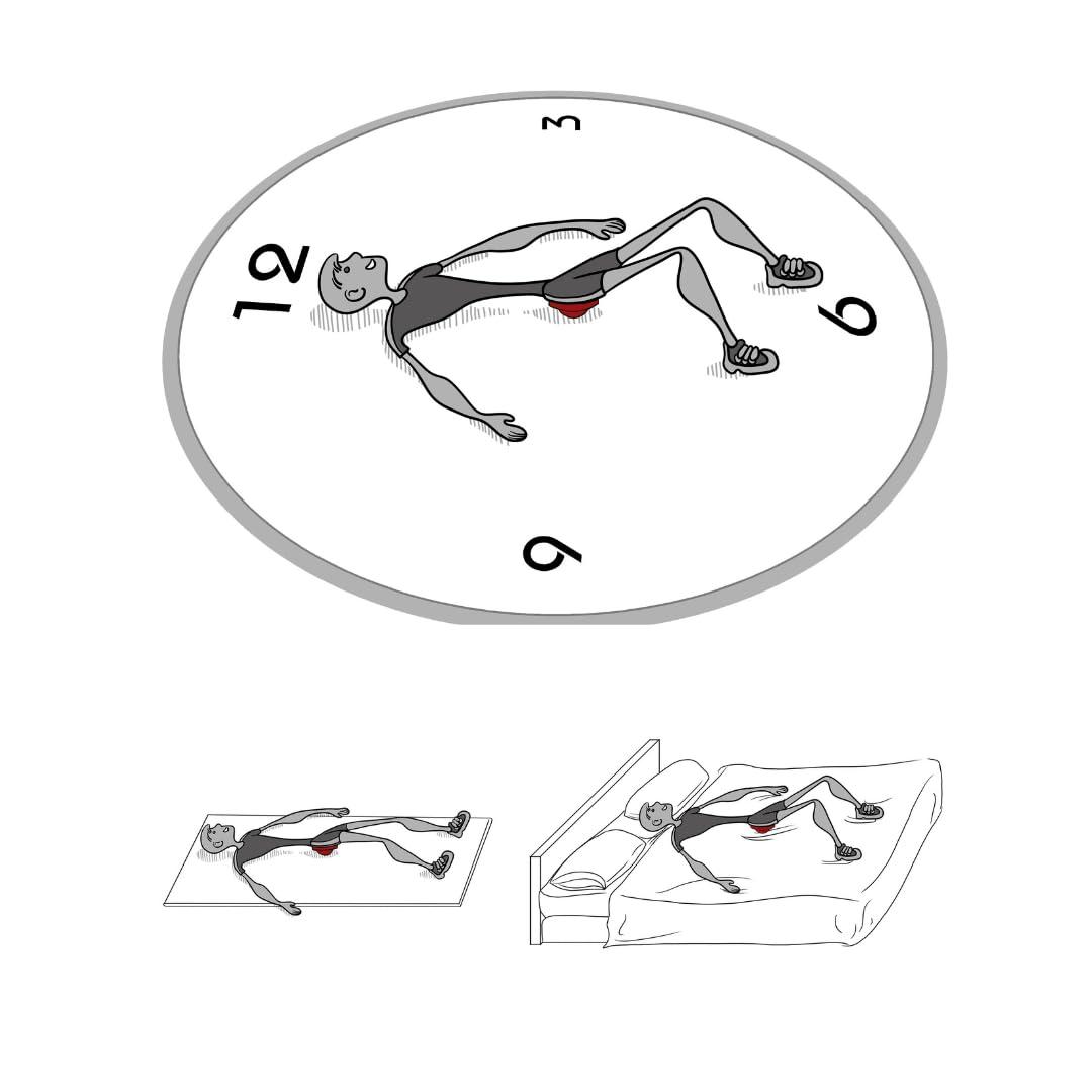 Pelvic Clock Pelvic Clock Exercise Device for Chronic Hip & Lower Back Pain Relief