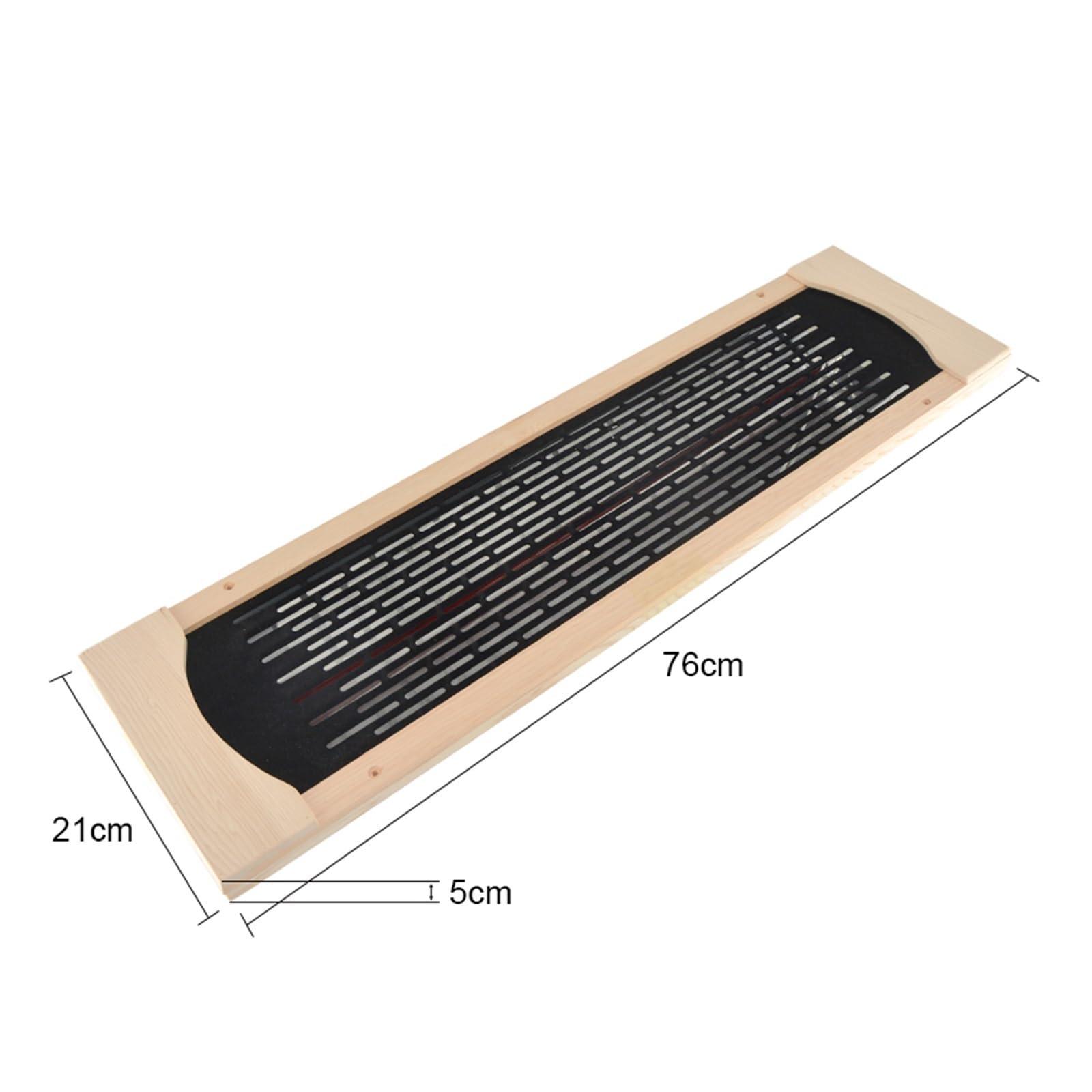 AIRYSSFU Sauna Steam Generator, Full Ceramic Infrared Sauna Heater Tube, Sauna Accessories Ceramic Sauna Heater Panel(2pcs)