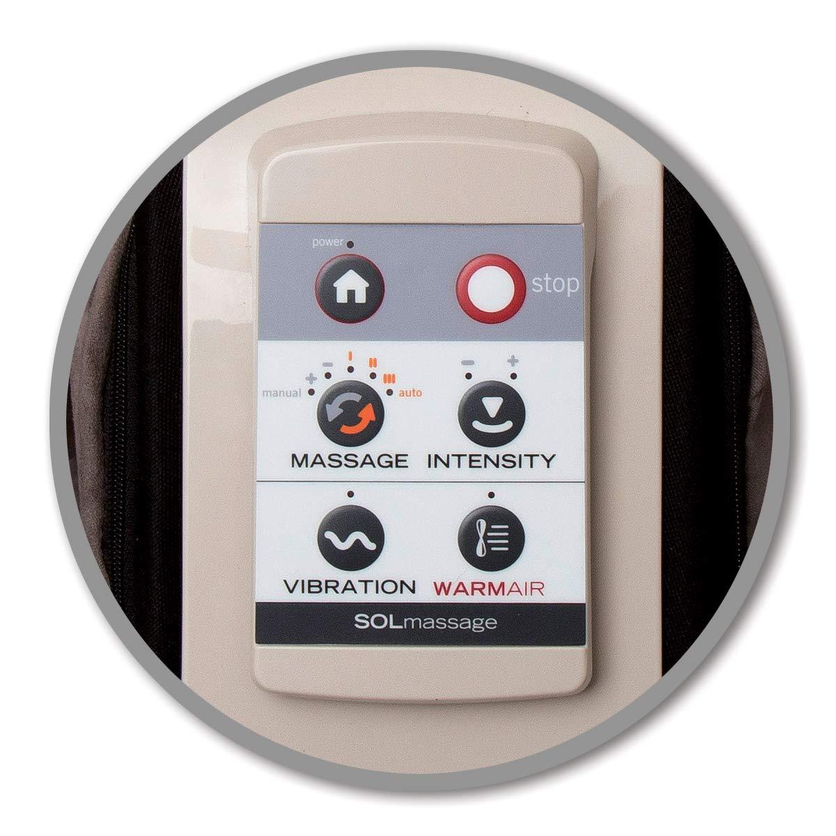 HUMAN TOUCH Human Touch Reflex SOL Foot and Calf Massager Machine with Heat, Shiatsu Deep Kneading, Under Foot Rollers, Delivers Relief for Tired Muscles and Plantar Fasciitis, Fits feet up to Men Size 12