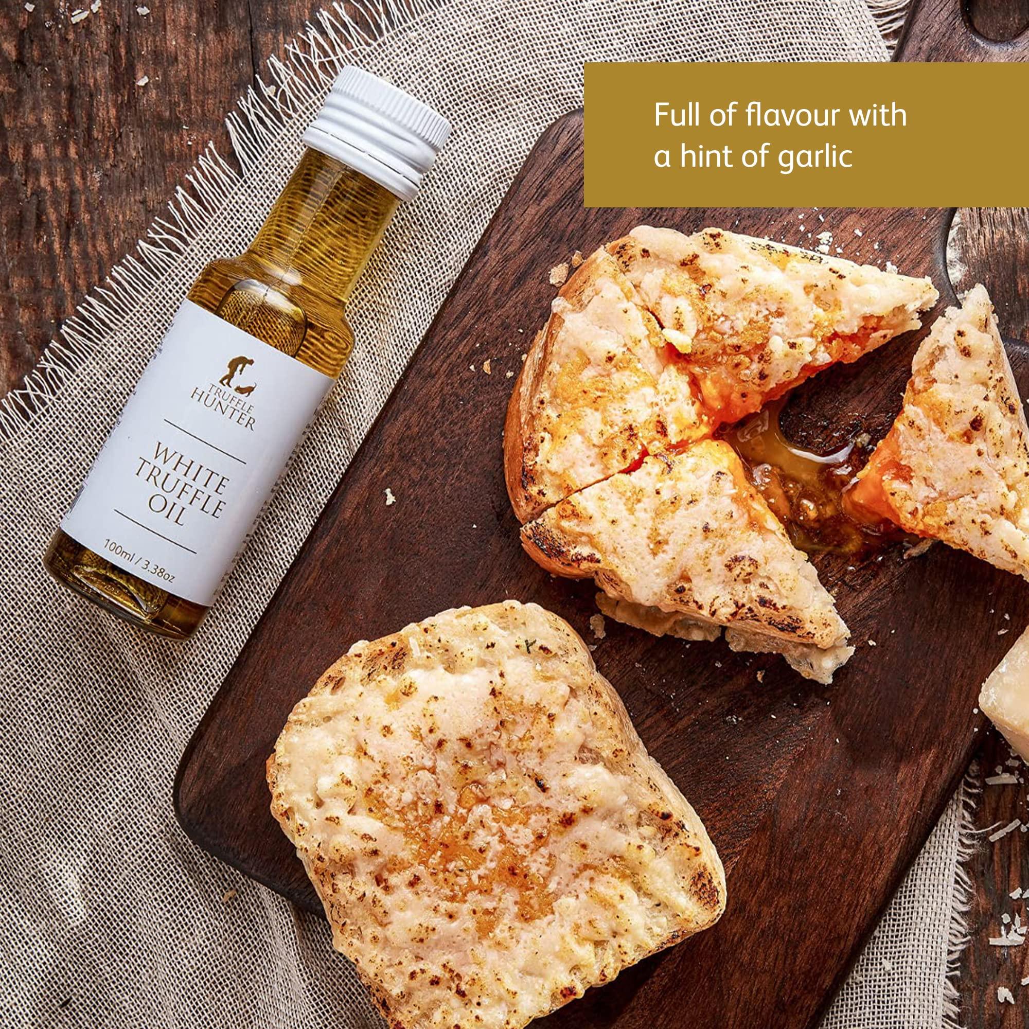 TruffleHunter TruffleHunter - White Truffle Oil - Extra Virgin Olive Oil for Cooking & Seasoning - 100 ml