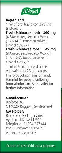 A.Vogel A.Vogel Echinaforce Echinacea Drops | Relieves Cold & Flu Symptoms by Supporting The Immune System | 100 ml