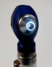 Valuemed VM FibroScope Mini Otoscope Fibre Optic Professional Pocket Otoscope Blue ~ Bright Light for Easy Ear Examination