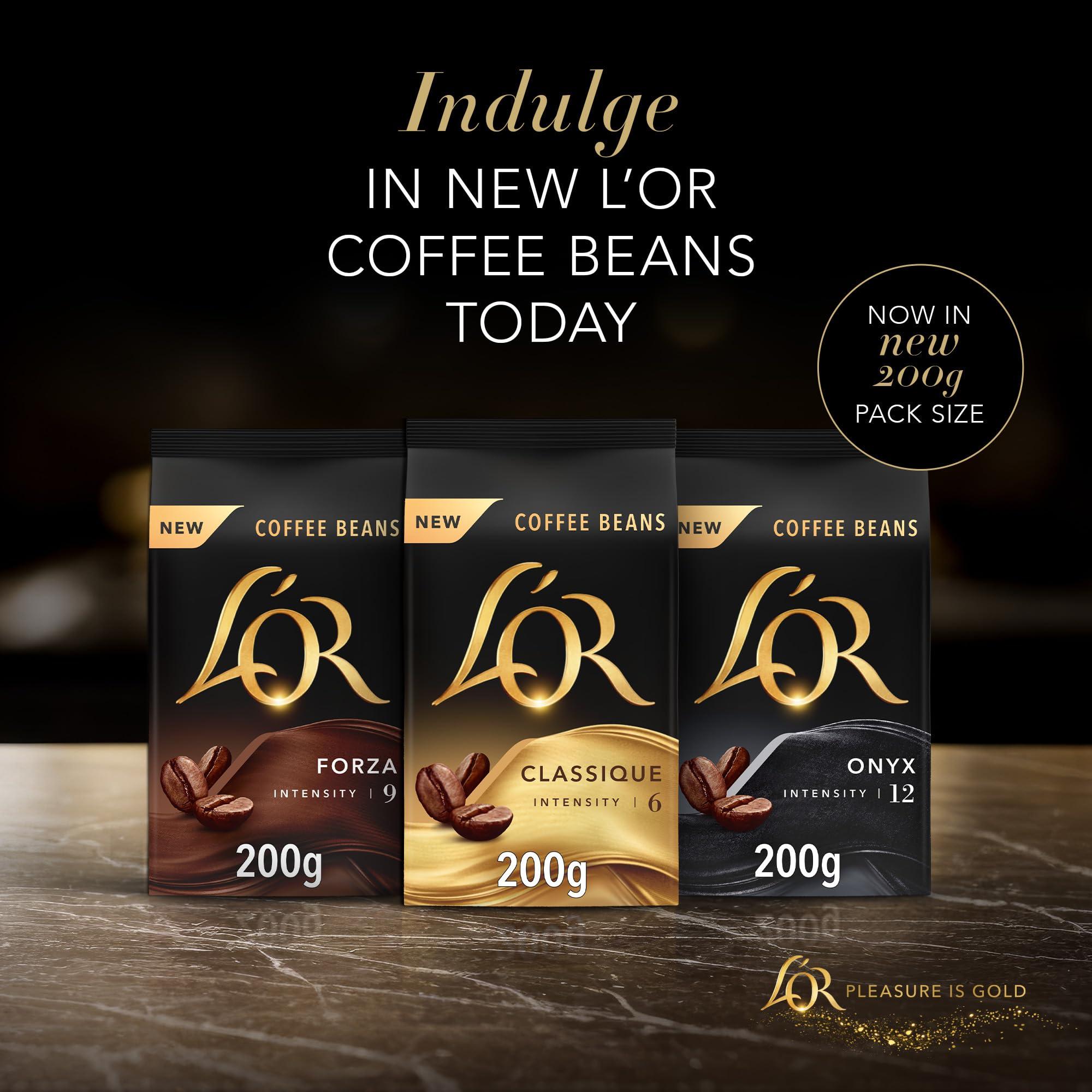 L'OR L'OR Classique Coffee Beans 200g Intensity 6 (4 x 200g, 800g Total)