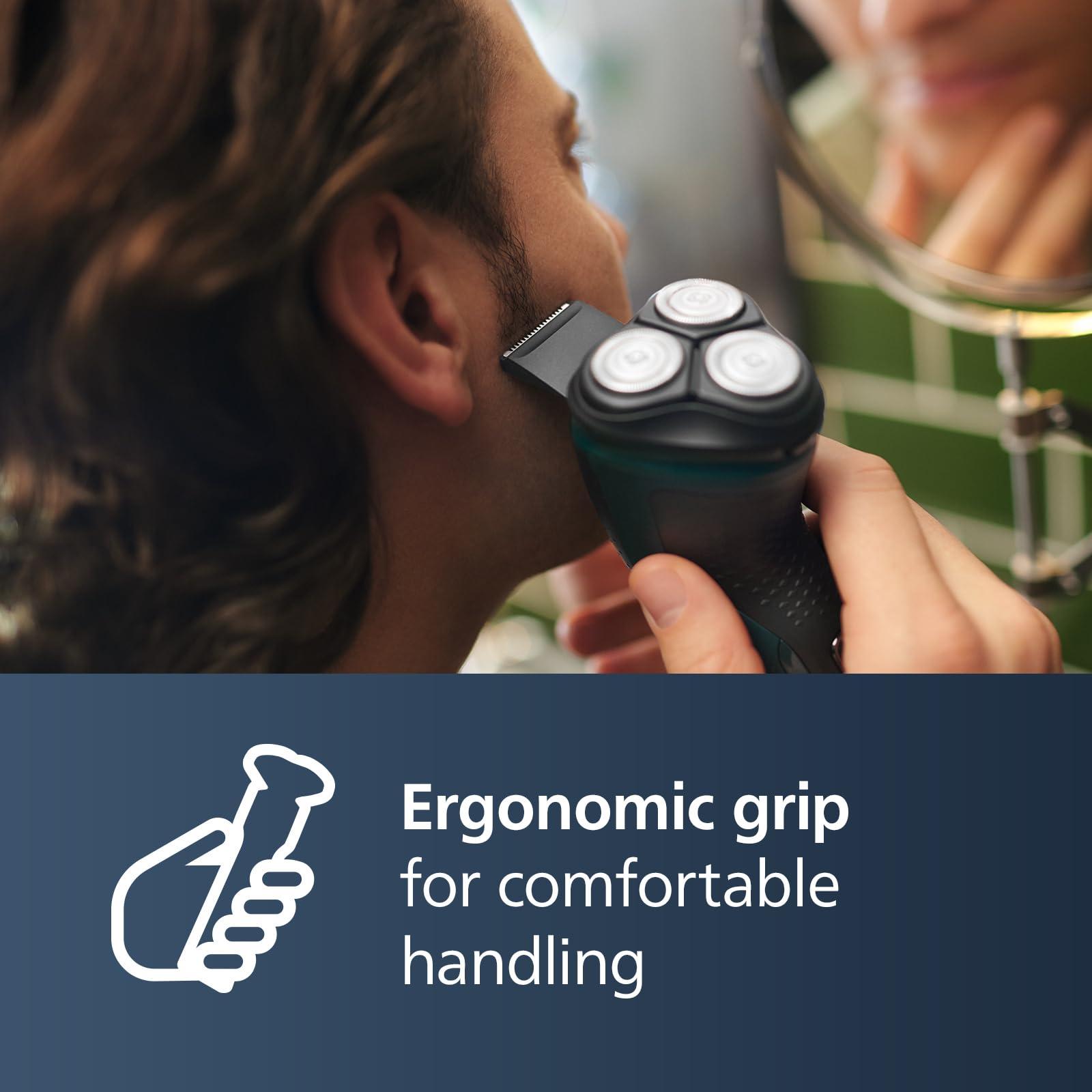 Philips Norelco Philips Norelco Shaver 1100, with Comfort Cut Blades & 4D Flex Heads (Corded Use Only), S1016/90