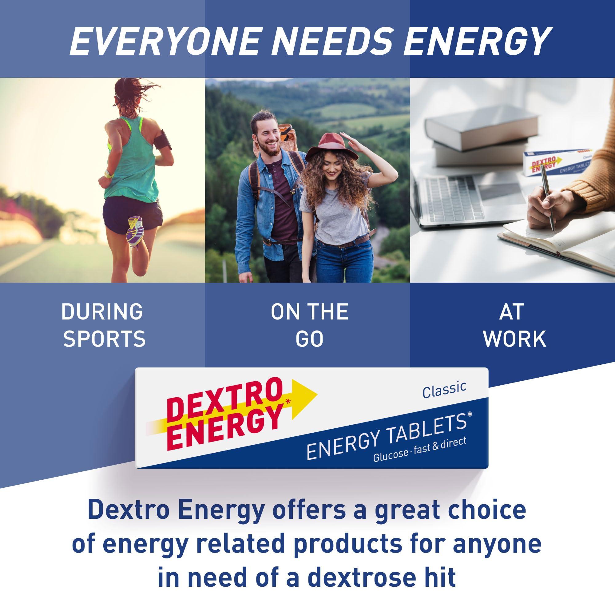 Dextro Energy Dextro Energy Classic Tablets, 47 g, Pack of 24, Energy Tablets, for a Quick Burst of Glucose