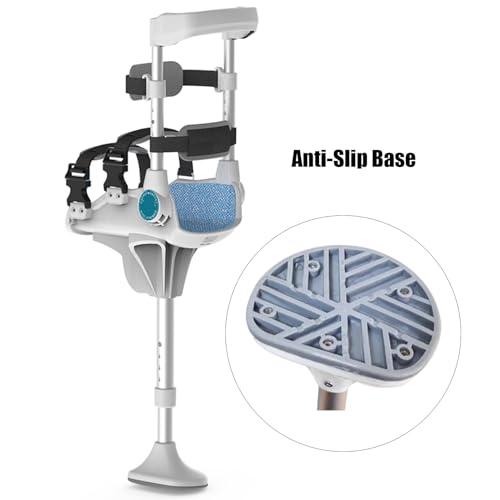 Joyfitness Joyfitness Hands Free Crutch for Adults Pain Free Knee Crutch with Non-slip Base Single Walking for Adults,Height Adjustable,Load Capacity Up To 330 Lb