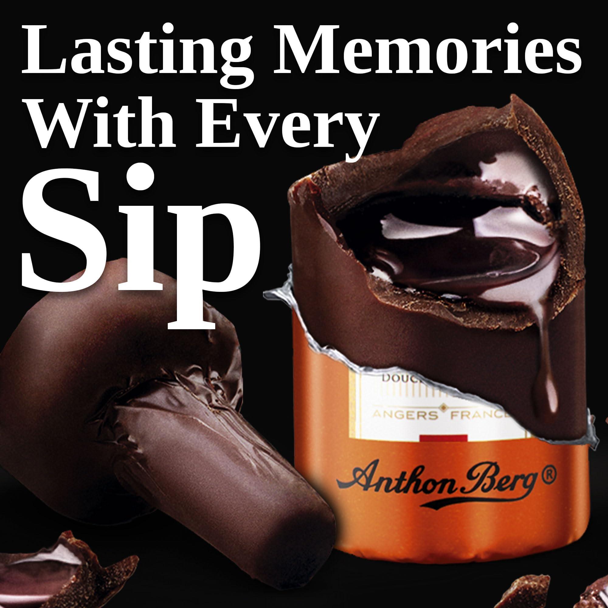 Anthon Berg Anthon Berg - Chocolate Liqueurs - Famous Liqueur Brands - 12 bottles 187g - With a Delicious Liquid Filling