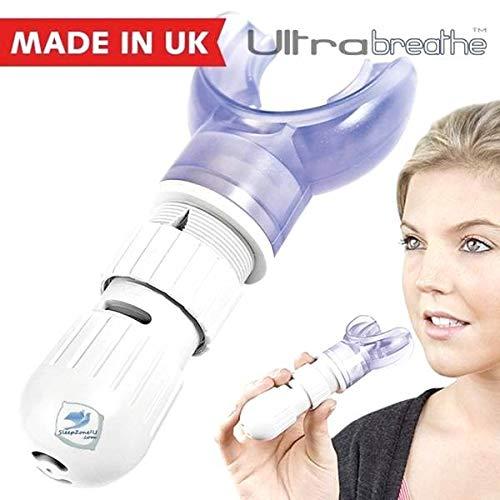 The Oxygen Store Ultrabreathe Breathing Exerciser Ultrabreathe Adjustable Resistance Lung Breathing Exerciser | Laytex Free | Anti-Bacterial Medical Grade PVC (Phthalate, BPA and Latex Free)
