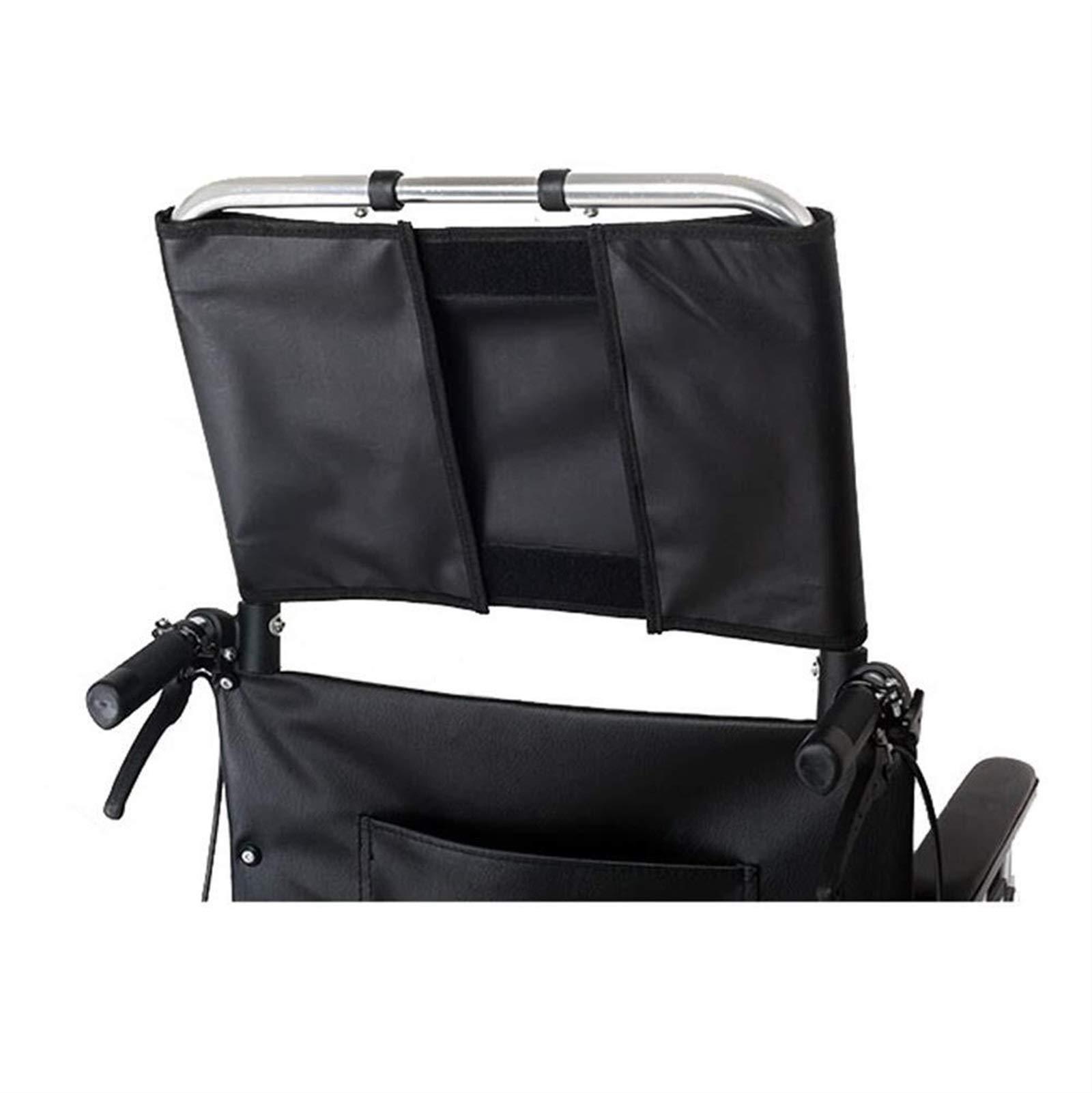 Auoeer Wheelchair Neck Support Headrest Padding, Head Neck Rest Cushion Back Extension Headrest Pillow for Adults Travel Wheelchair Accessories (15-20" Universal - Black)