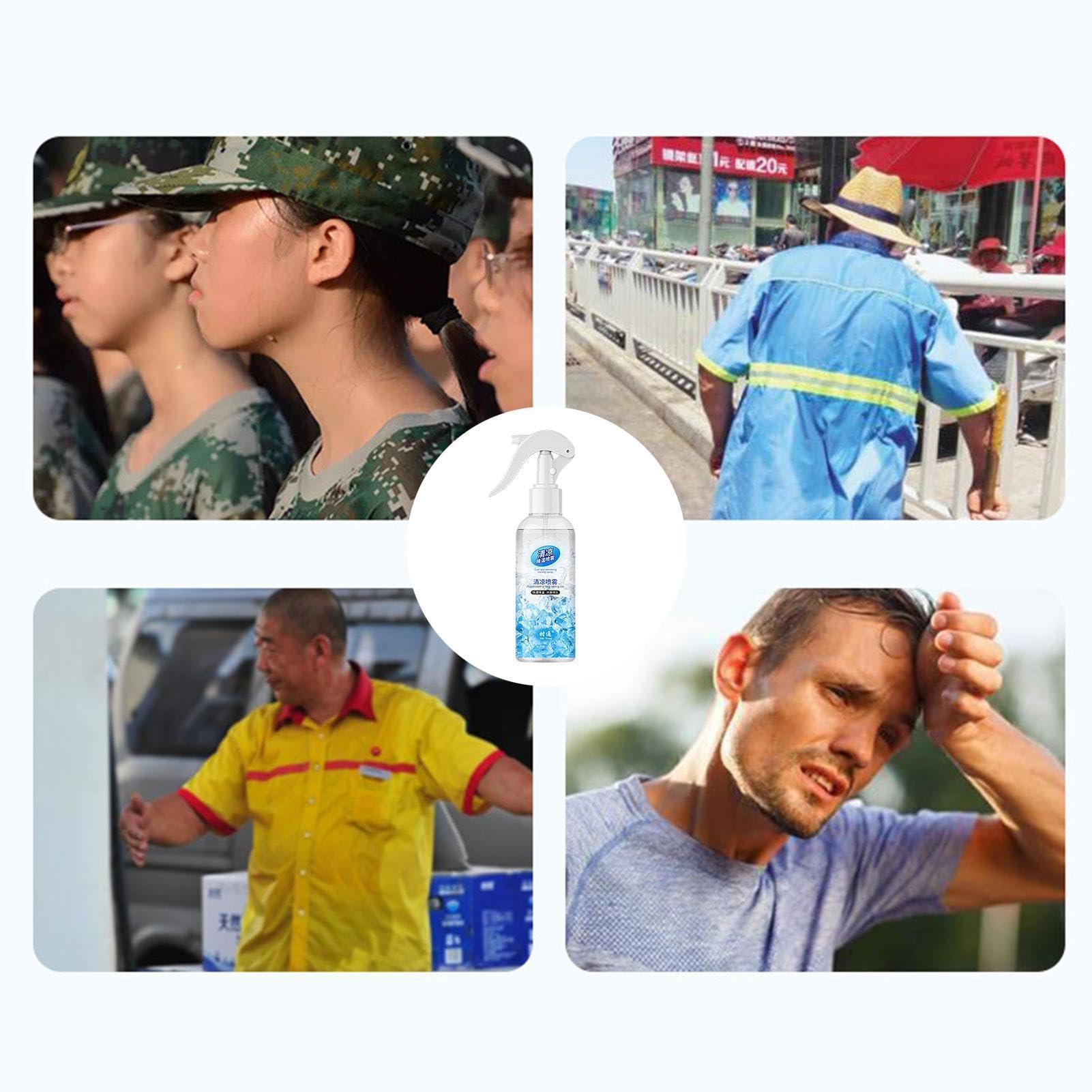 FreshCart Basics Cooling Face Mist - Instant Cooling 100ml Spray for Face and Body | Summer Cooling Accessories to Keep Cool in the Heat, Cooling for Outdoor Workers, Babies, Children and