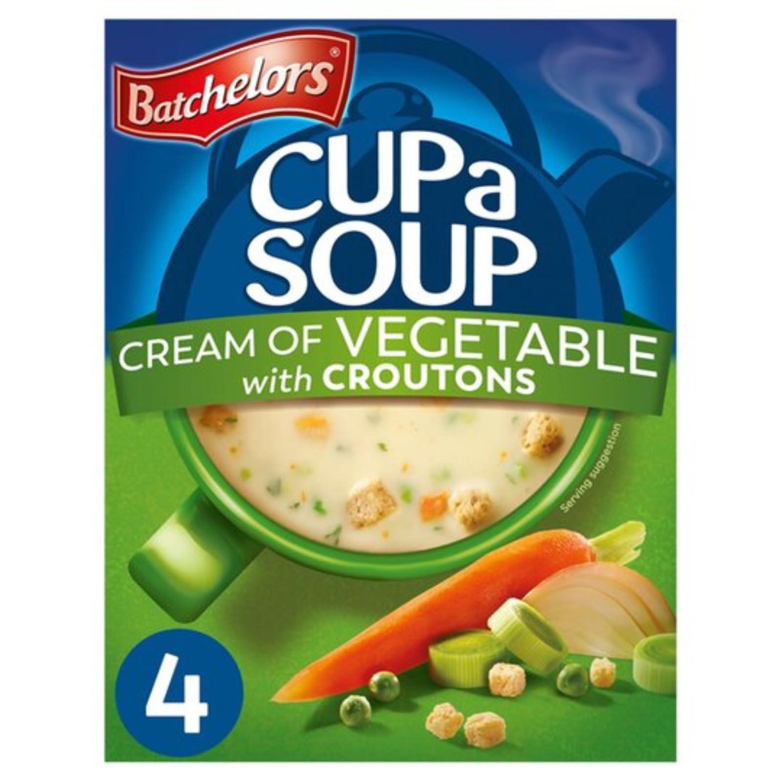 Cc1st Customers Come 1st Batchelors Cup a Soup Variety Pack - Potato & Leek, Chicken, Minestrone, Cream of Vegetable, Cream of Asparagus - 20 Servings, 5 Flavors, Total 521g