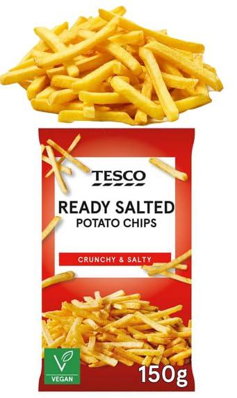 FreshCart Basics Ready Salted Potato Chips, Crunchy & Salty, 1 x 150g,Ready salted potato chips. Crunchy & Salty A classic snack, packed with flavour and crunch