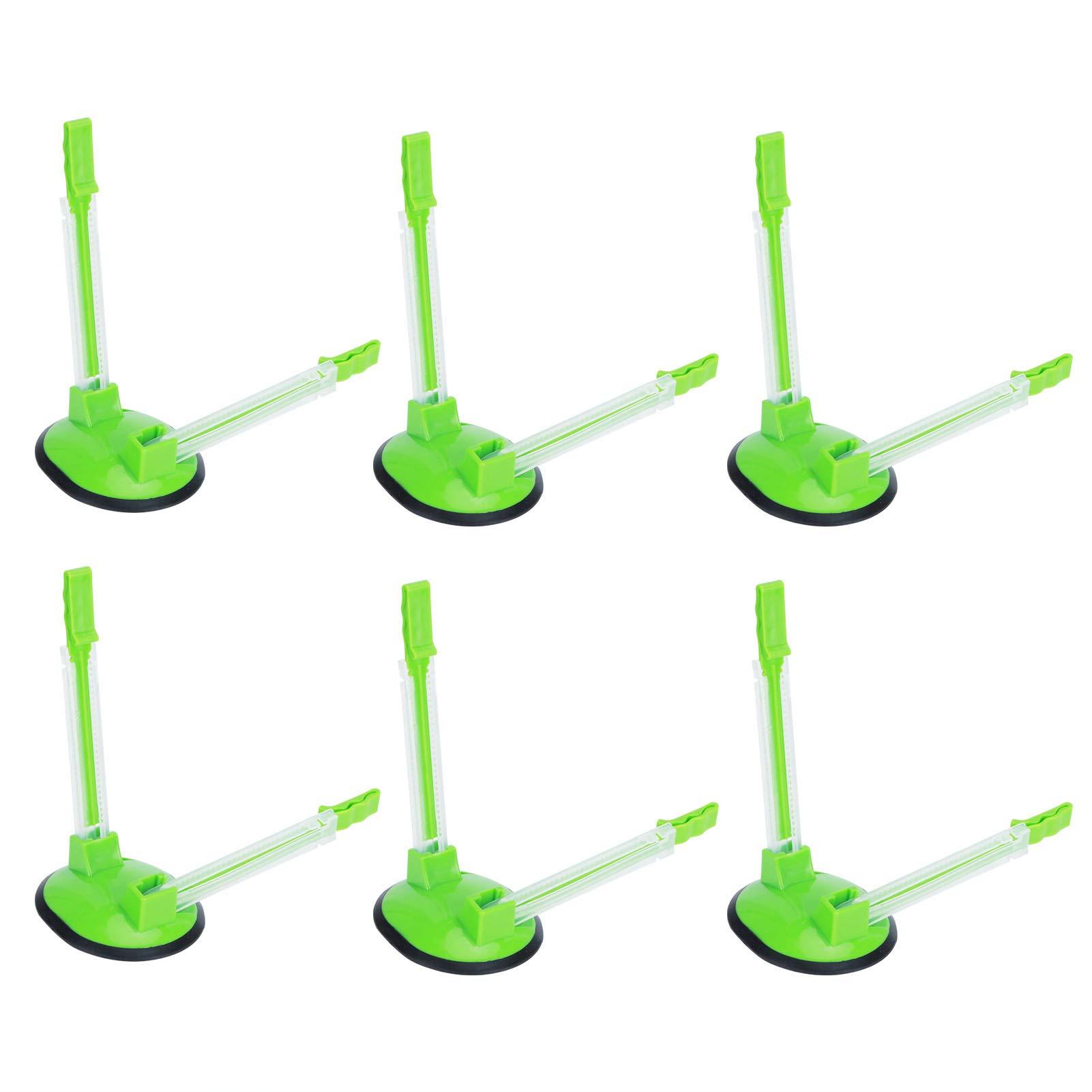 Glomora HandsFree Bag Holder Stand - Convenient Bag Holder for Plastic Bags, 6Pcs Food Storage Bag Holder Stand