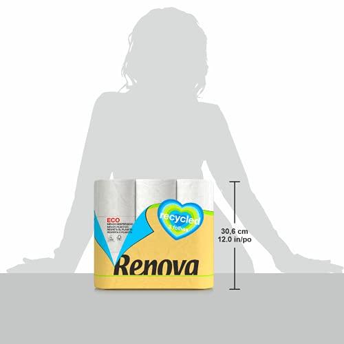 Renova Renova Toilet Paper 100% Recycled & Paper Pack 9 Units 921 g